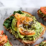 Avocado Toast with Garlicky Kale