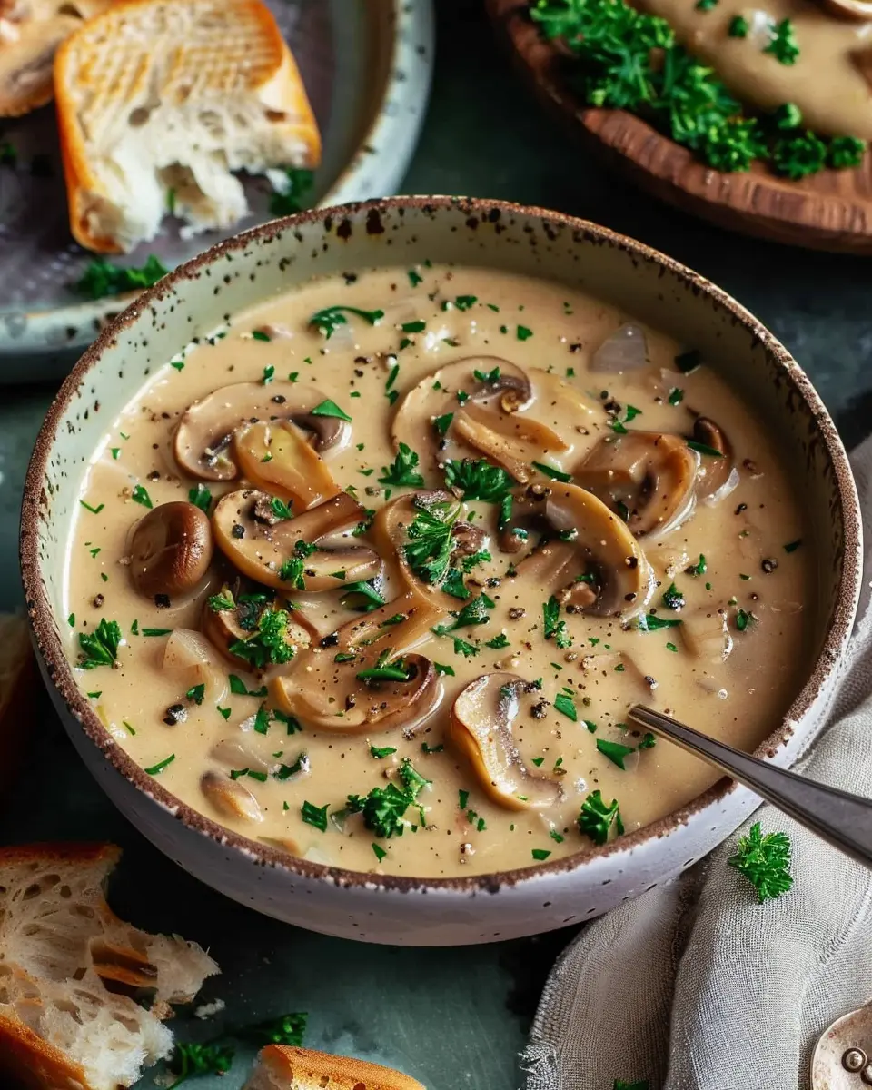 Creamy Vegan Mushroom Soup: The Best Comforting Recipe for You