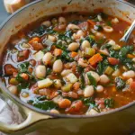 Winter Minestrone & Garlic Bruschetta