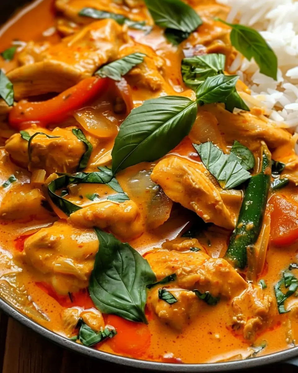 Thai Red Curry With Chicken: Easy Comfort Food for Cozy Nights