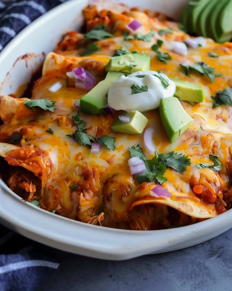 Red Chile Chicken Enchiladas: Indulgent Comfort Food at Home
