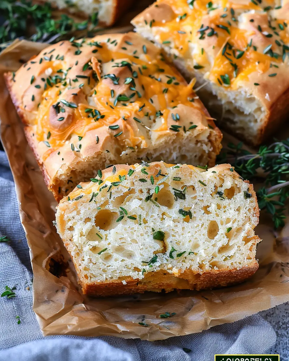 Irish Herb Cheddar Soda Bread Mini Loaf: Easy &amp; Delicious Recipe