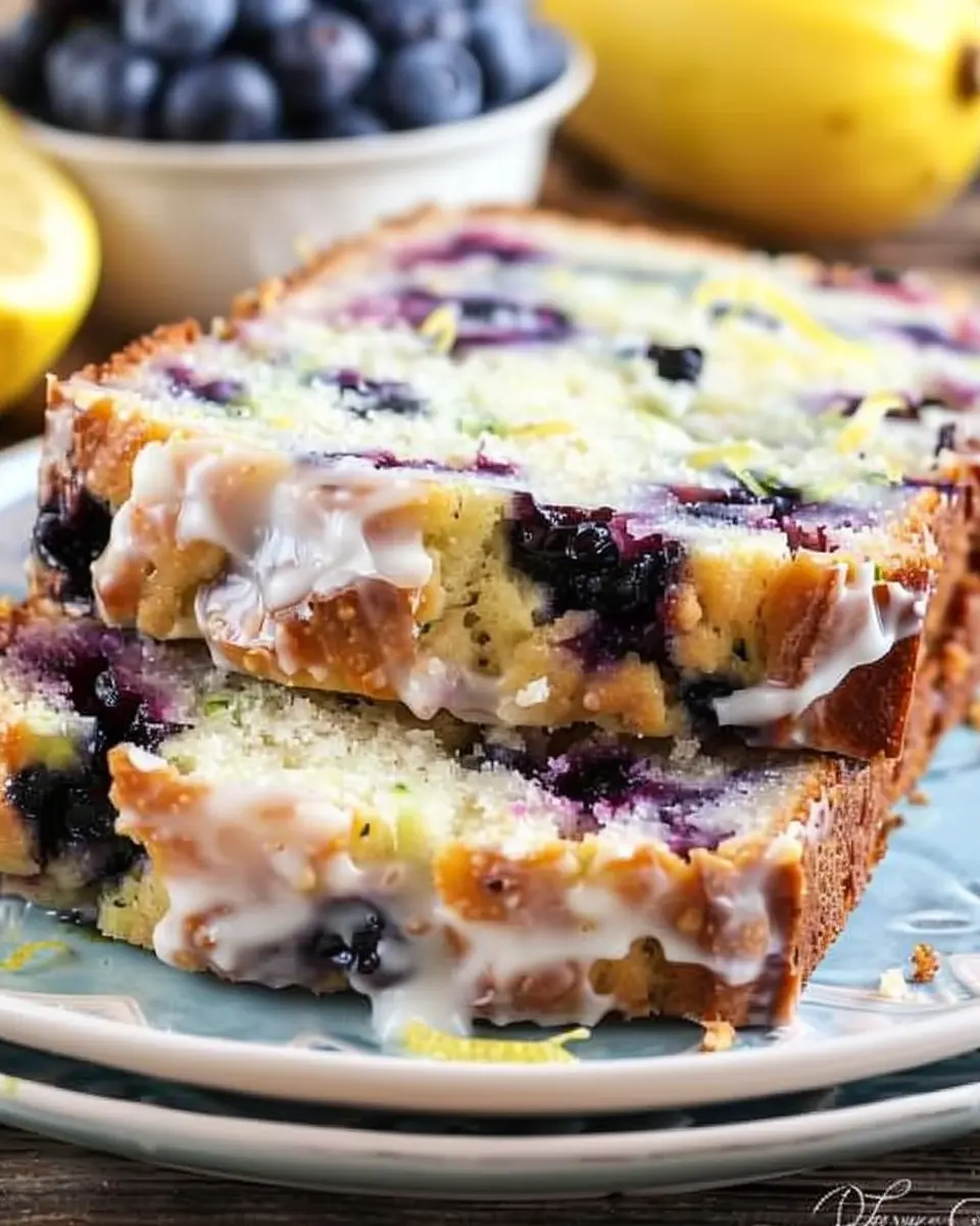 Lemon Blueberry Zucchini Bread: The Best Homemade Twist