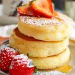 Fluffy Japanese Soufflé Pancakes