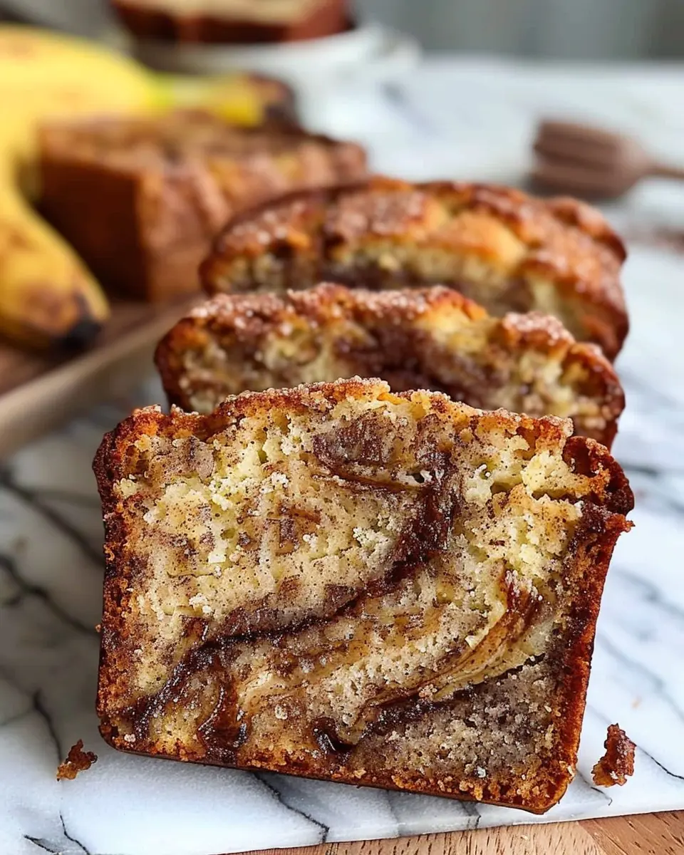 Cinnamon Swirl Banana Bread: The Best Comforting Delight