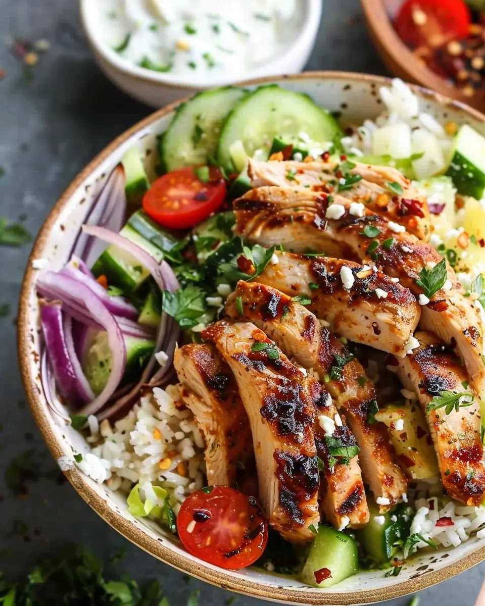 Greek Chicken Bowls: Easy and Delicious Weeknight Dinner Idea