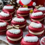 Santa Macarons