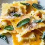 Butternut Squash Ravioli with Sage Butter