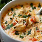 Crock Pot Creamy Chicken Parmesan Soup
