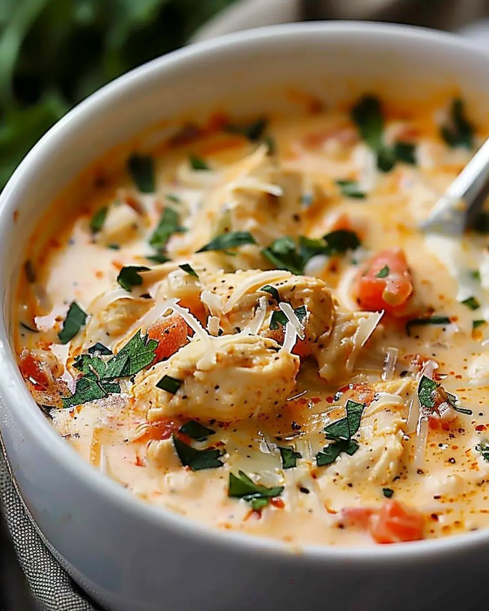 Crock Pot Creamy Chicken Parmesan Soup: Easy Comfort Food Delight