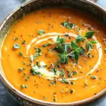 Spicy Butternut Squash and Sweet Potato Soup