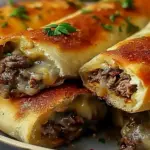 Irresistible Keto Philly Cheesesteak Rolls