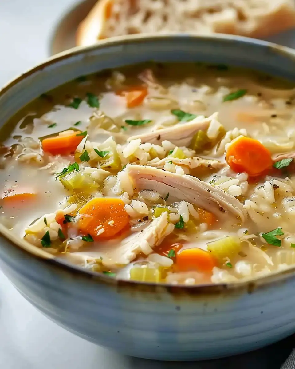 Super Easy Chicken Rice Soup: A Heartwarming Comfort Dish
