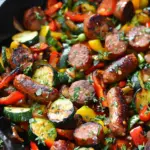 Sausage and Veggies Skillet