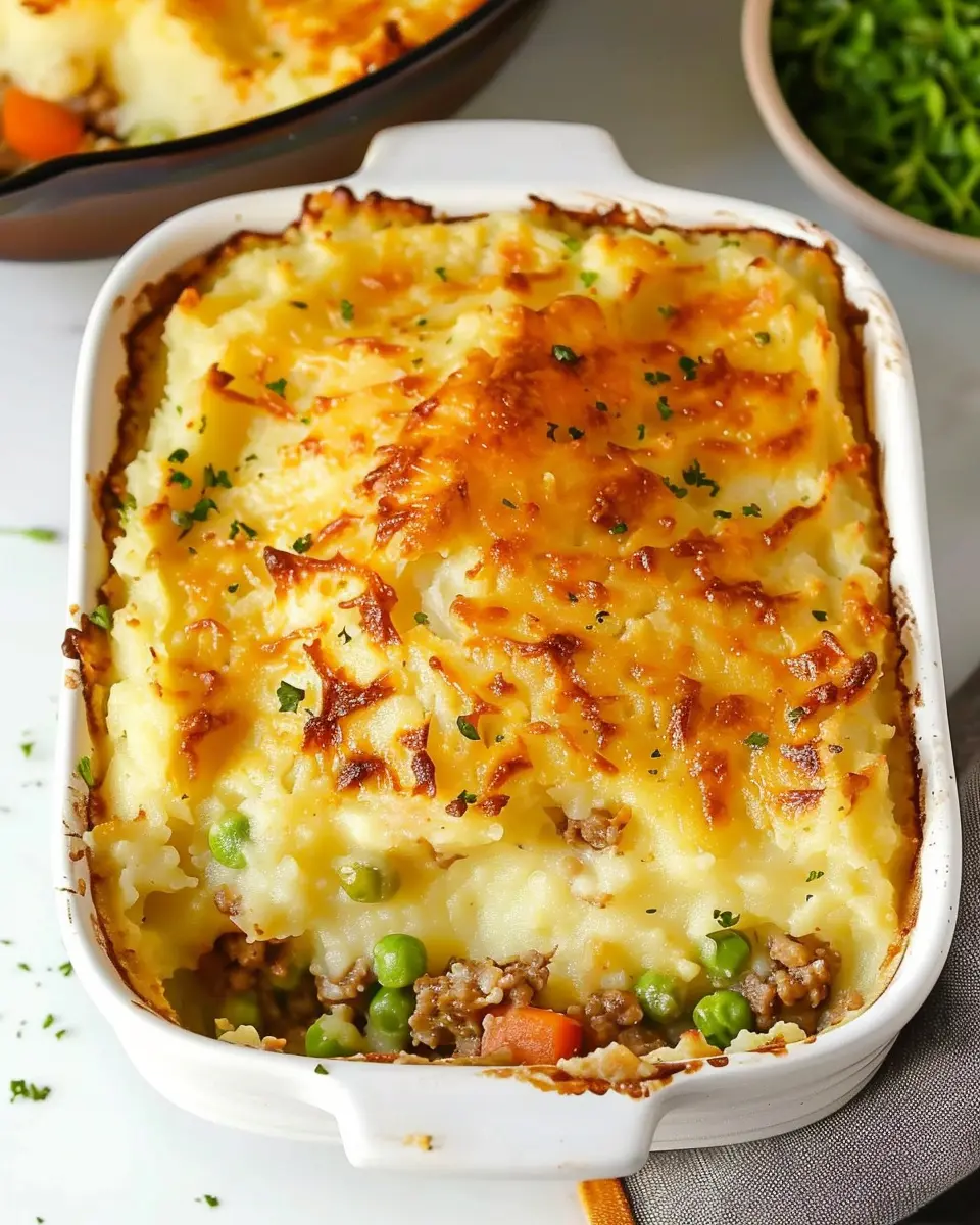 Easy Shepherd’s Pie Recipe with Turkey Bacon and Chicken Ham Delight
