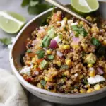 Dairy-Free Mexican Street Corn Quinoa Salad