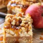 Caramel Apple Cheesecake Bars