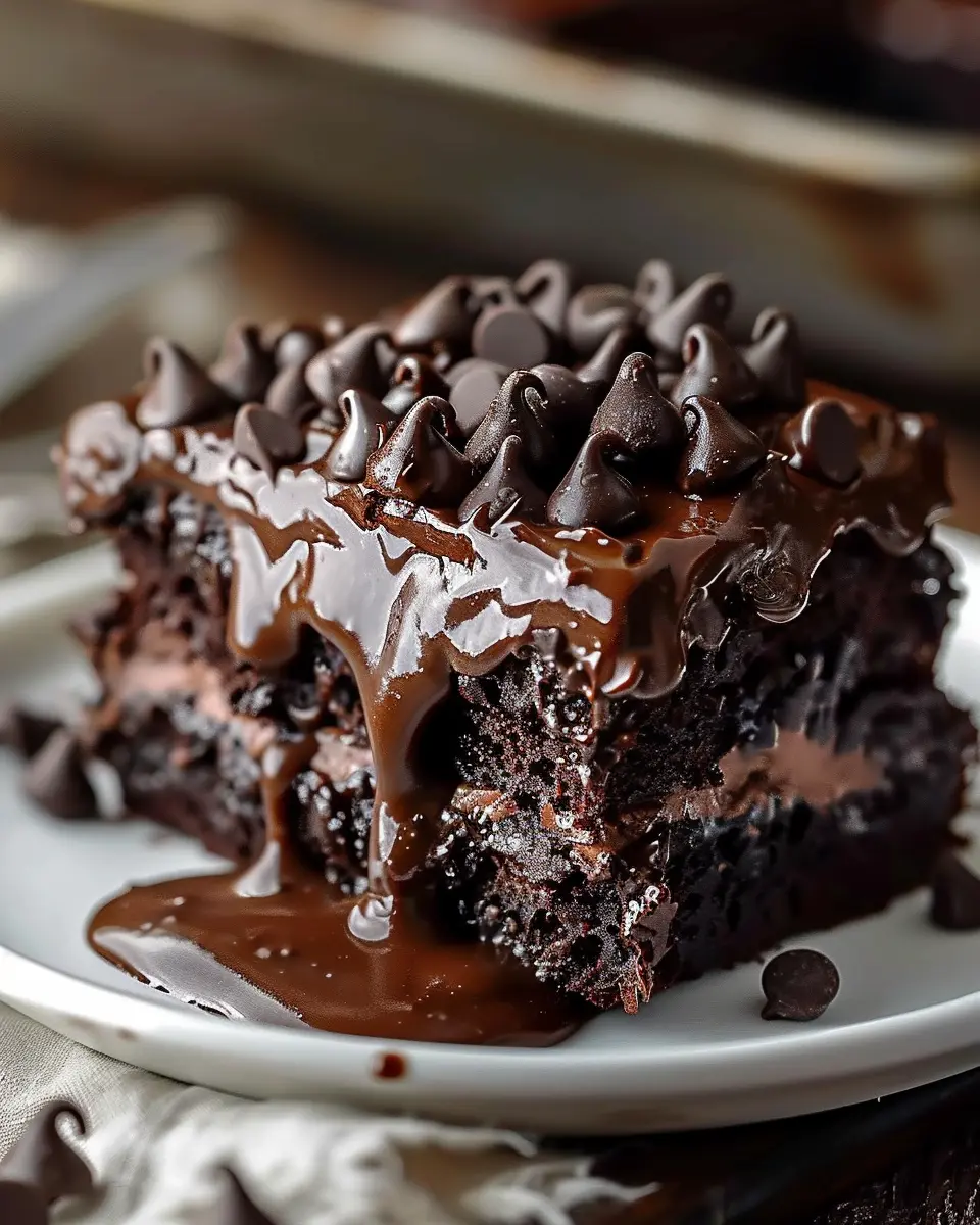 Decadent Chocolate Poke Cake Recipe – Easy &amp; Rich Indulgence at Home