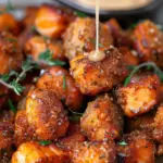 Crispy Hot Honey Salmon Bites