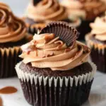 Chocolate Peanut Butter Filled Cupcakes