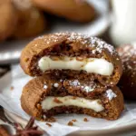 Gingerbread Cheesecake Cookies
