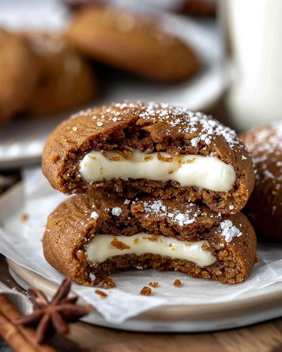 Gingerbread Cheesecake Cookies: The Best Holiday Treats Ever