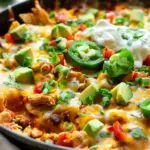 One-Pan Chicken Enchilada Skillet