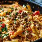 High Protein Creamy Beef Pasta Recipe