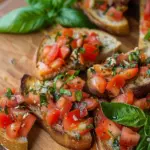 Makkelijke Italiaanse bruschetta