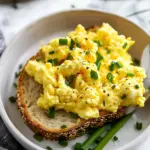 Easy High Protein Cottage Cheese Scrambled Eggs