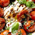 Roasted Tomatoes with Burrata & Balsamic