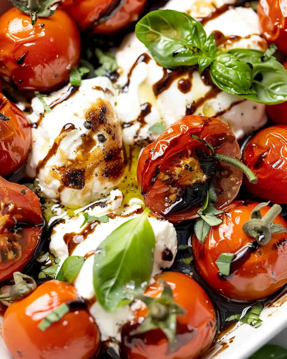 Roasted Tomatoes with Burrata: The Best Quick Appetizer Recipe