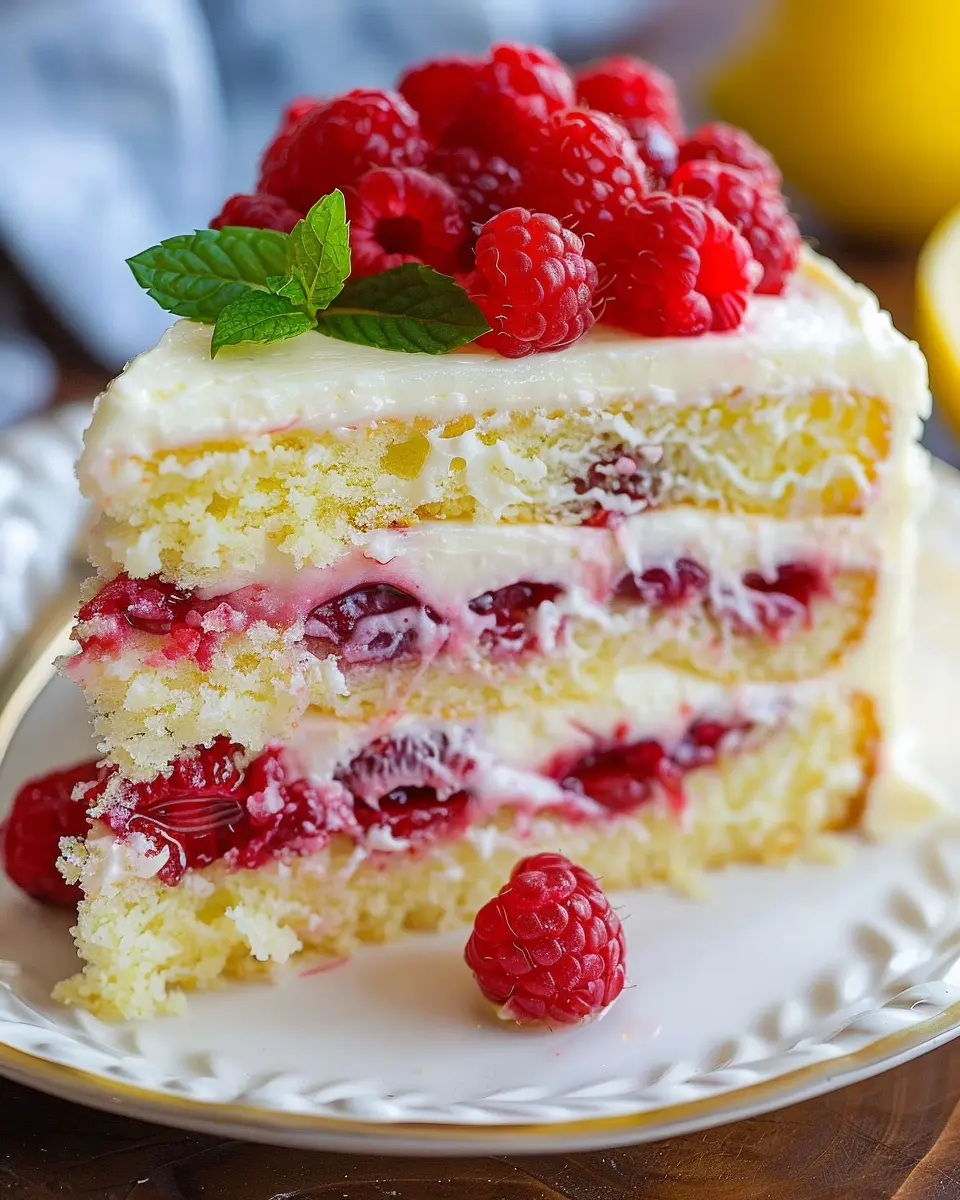 Lemon Raspberry Cake: The Ultimate Easy Indulgence for Home Bakers