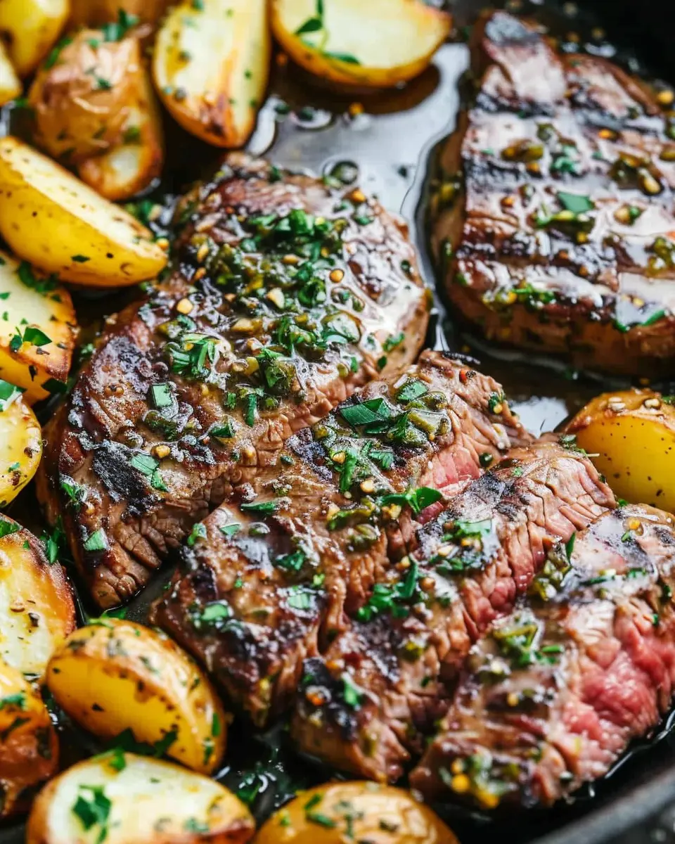 Skillet Garlic Butter Herb Steak and Potatoes: Easy Comfort Food