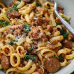 Tuscan Sausage Pasta