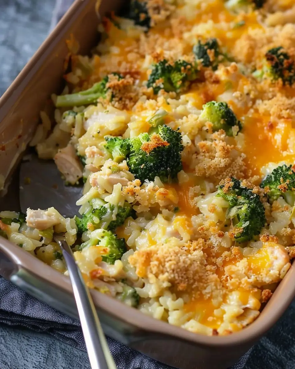 Chicken Broccoli Rice Casserole: A Comforting Family Favorite