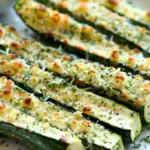 Baked Parmesan Zucchini