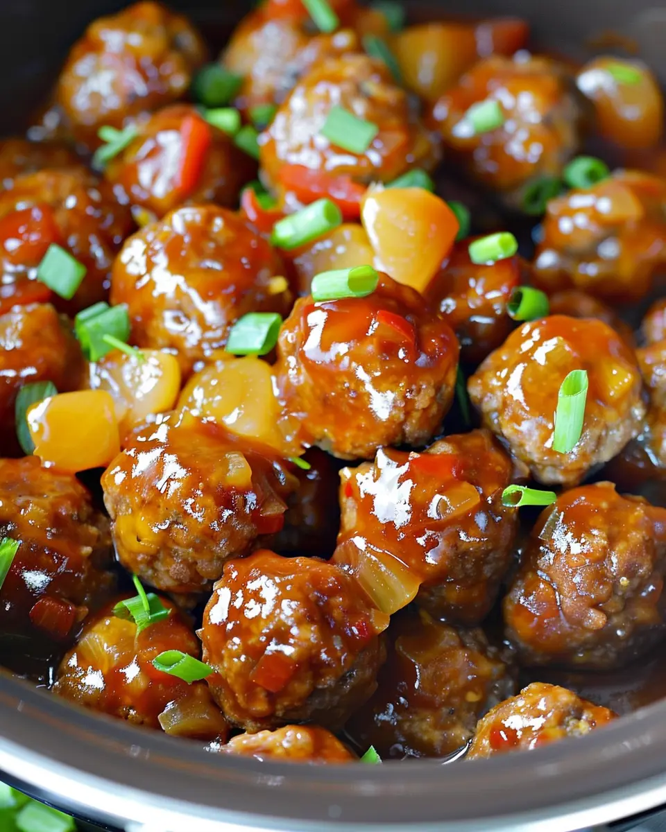 Crockpot Sweet and Sour Meatballs: Easy Family Favorite Recipe