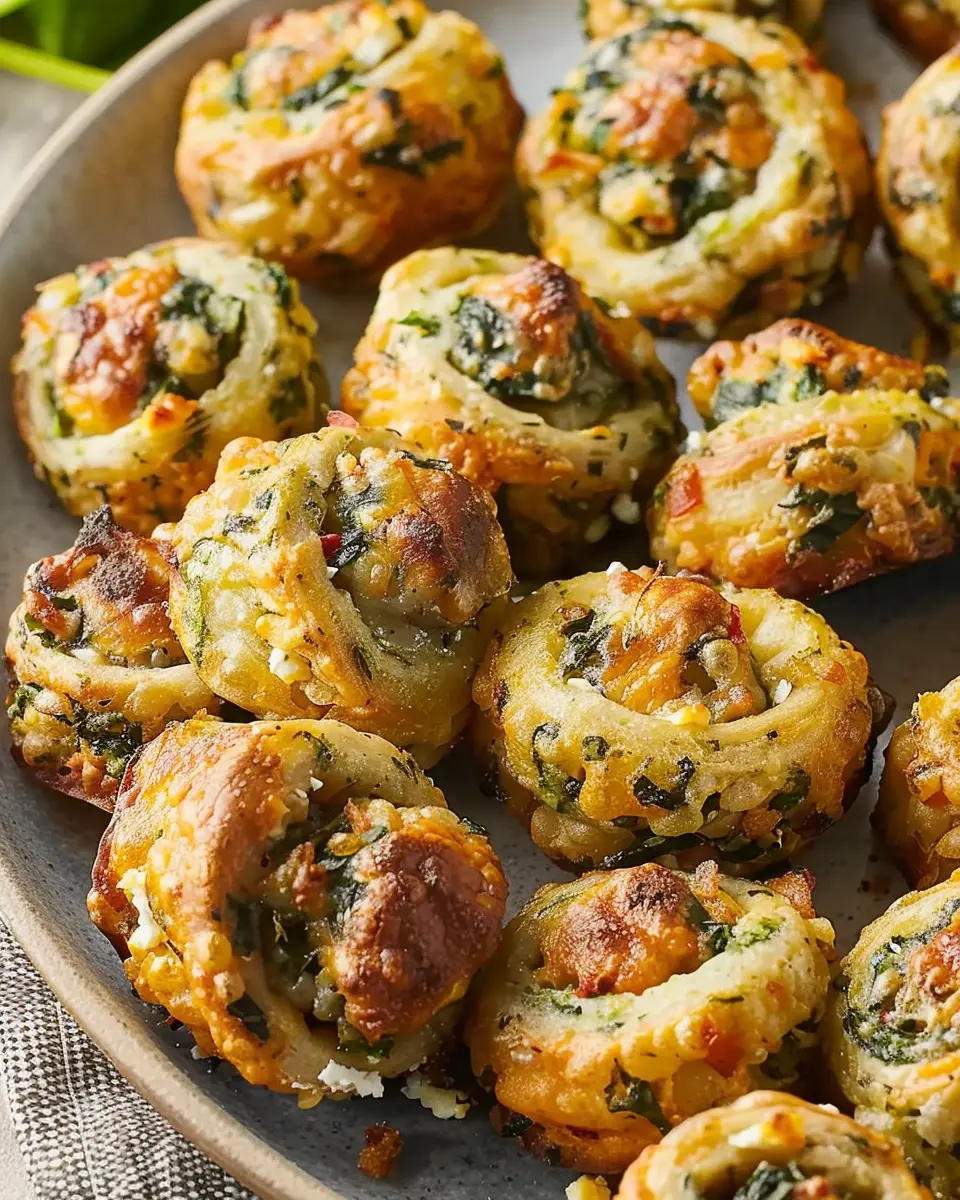 Spinach and Feta Pinwheels: Easy, Delicious Snacks for Everyone