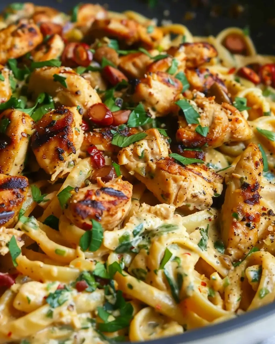 Tuscan Chicken Pasta Recipe: Easy, Creamy Delight with Turkey Bacon