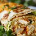 Quick Cheesy Chicken Wrap