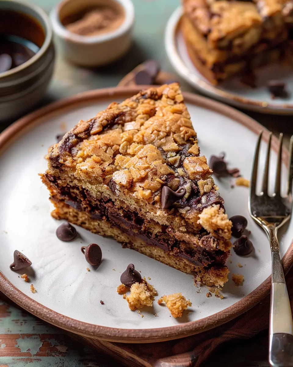 Chocolate Chip Cookie Coffee Cake: An Indulgent Homemade Treat