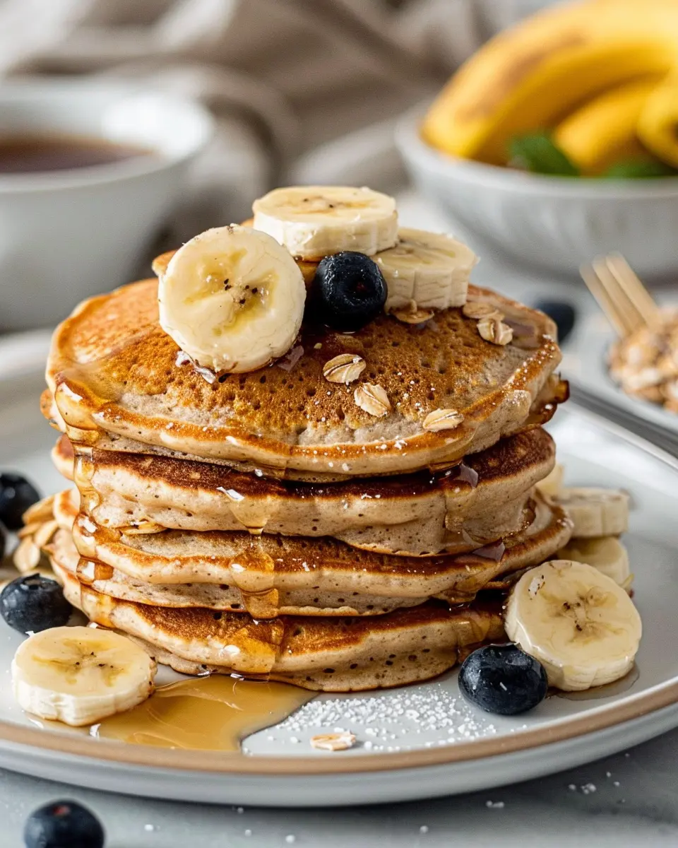 Healthy Banana Oatmeal Pancakes: Easy Recipe for a Joyful Breakfast