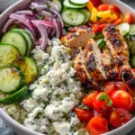 Greek Chicken Bowls