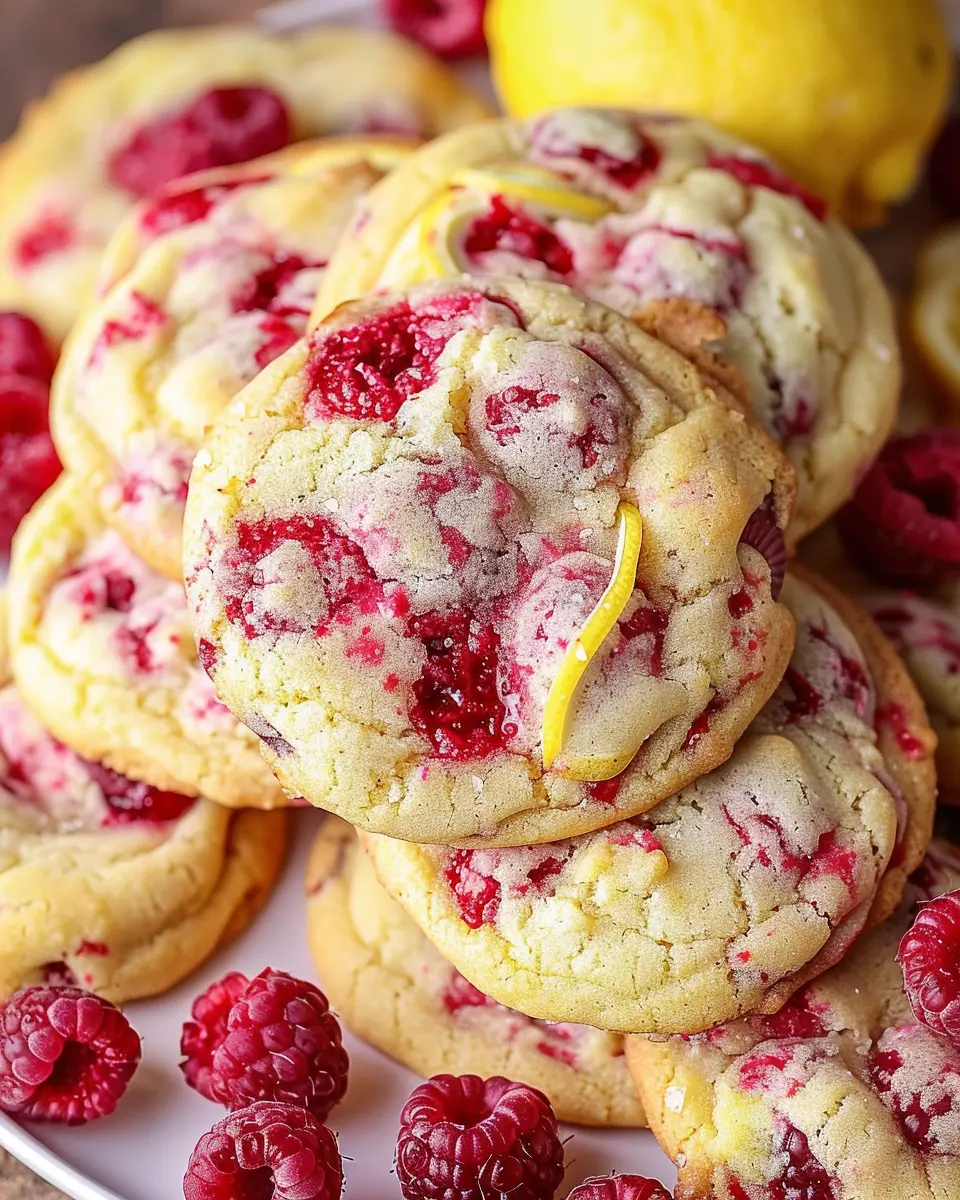 Raspberry Lemonade Cookies: Easy and Refreshingly Sweet Treats