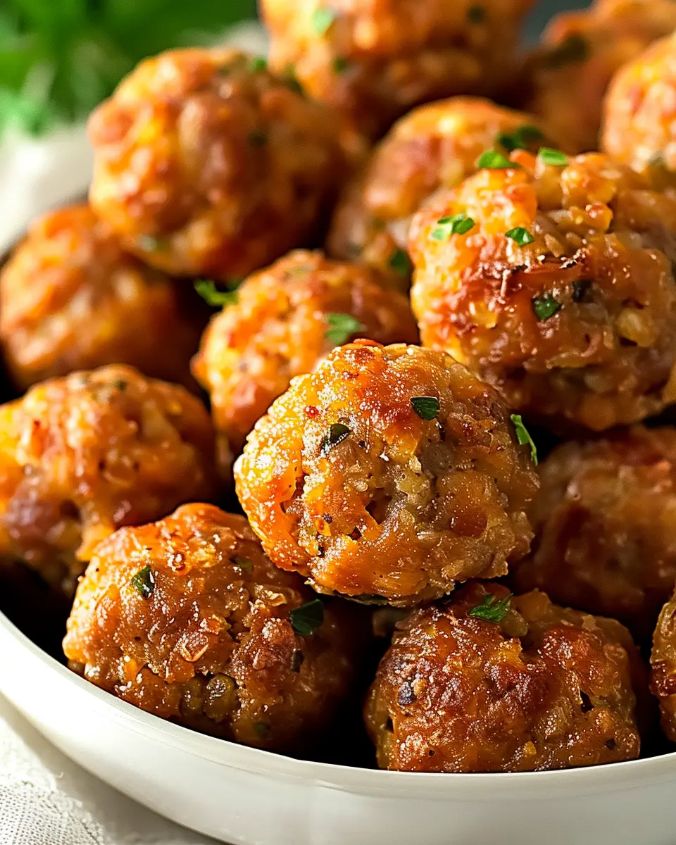 Bisquick Sausage Balls with Turkey Bacon: Easy and Delicious Recipe
