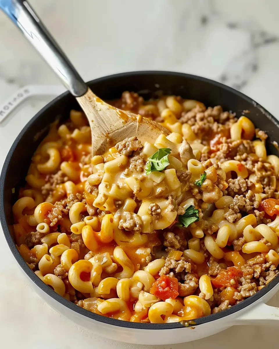 Homemade Hamburger Helper: Indulgent Turkey Bacon &amp; Chicken Ham Delight