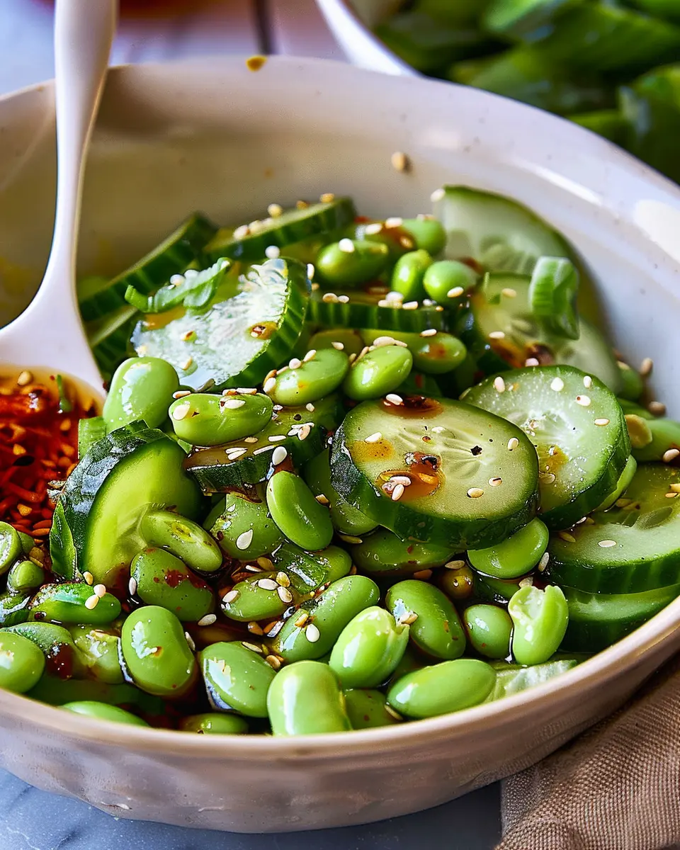 Cucumber Edamame Salad: Easy, Refreshing, and Perfect for Summer