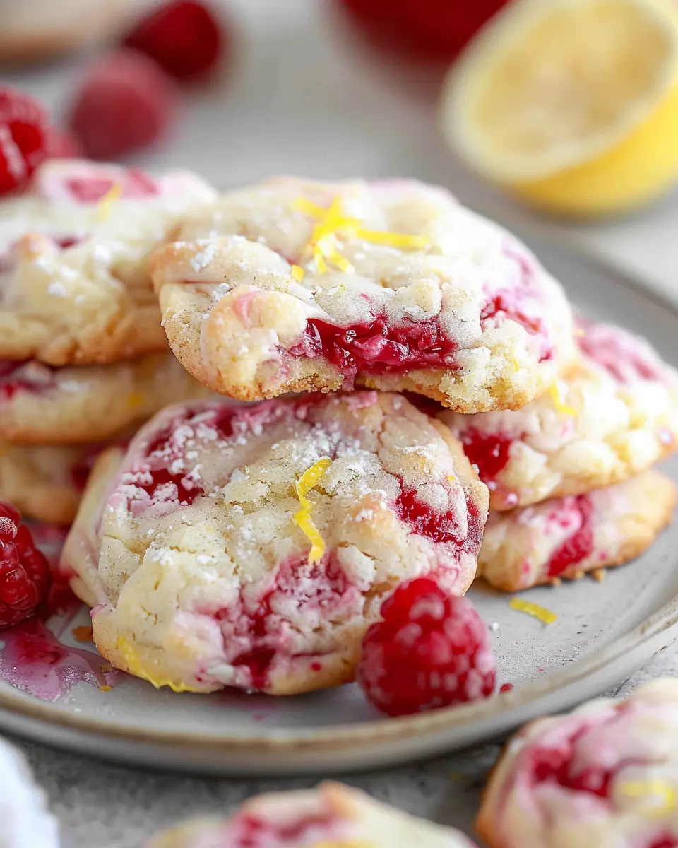 Lemon Raspberry Cookies: Easy and Irresistibly Delicious Treats