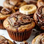 Banana and Nutella Muffins